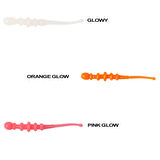 Ryuji Tipsy Worm 5.8cm Silikon Yem (12 Adet) ORANGE GLOW-Standart