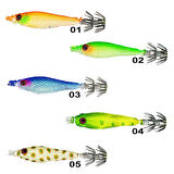 Ryuji Soft Squid 7cm Silikon Kalamar Zokası 08-Standart