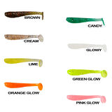 Ryuji Baby Rock Fish 3.5cm Silikon Yem (20 Adet) GREEN GLOW-Standart
