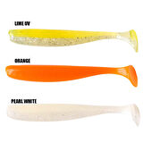Ryuji Slim Shaker 7.6cm Silikon Yem (9 Adet) ORANGE-Standart