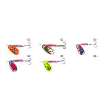 Remixon Hunter Spinner Serisi 7,5gr Kaşık Yem 05-Standart