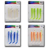 Remixon Snake Shad 11cm 10gr (2+2 Adet) 09-Standart