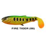 Remixon Crafter Shad 8.5cm Silikon Yem (5 Adet) FIRE TIGER-Standart