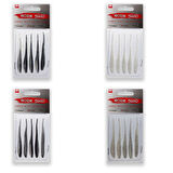 Remixon Worm Shad 7.5cm (5 Adet) BLACK SILVER-Standart