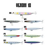 Fujin Venom 10 10.5gr 10cm Maket Balık 067 Silver Black Head