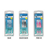 Ryuji V8 8cm 5.5gr Silikon Yem RED HEAD WHITE SILVER-Standart
