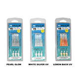 Ryuji V8 8cm 5.5gr Silikon Yem CHARTREUSE GLOW-Standart