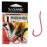 Sasame Ryusen W-Hold Red F-987 Serisi Olta İğnesi Standart-2