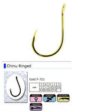 Sasame F-721 Chinu Ringed İğne (Gold) Standart-1