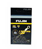 Fujin J Rolling Snap Bilyalı Kilitli Klips Black Nickel 7 no