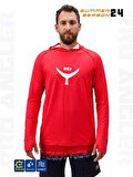 Fujin Pro Angler S24 Hooded Garnet Small (S)