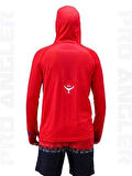 Fujin Pro Angler S24 Hooded Garnet Small (S)
