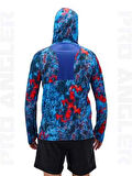 Fujin Pro Angler S24 Buff&Hoodie Red Reef XXXLarge