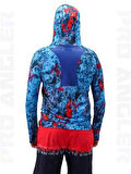 Fujin Pro Angler S24 Hooded Red Reef Medium (M)