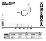Fujin Pint Hook Çapraz Delikli Olta Kancası 4 no