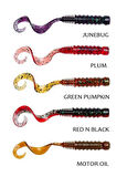 Savage Gear Pro Grub 5 cm 0.8 gr 8 Adet Junebug