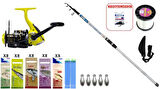 Kendo Sea Power 4.20m 100-250gr & Remixon New Modern Times 6000 Sarı SURF SETİ