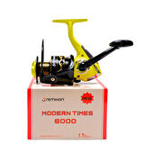 Kendo Sea Power 4.20m 100-250gr & Remixon New Modern Times 6000 Sarı SURF SETİ