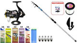 Kendo Sea Power 4.20m 100-250gr & Remixon Monster 7000 SURF SETİ
