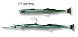 Savage gear Needlefish Pulsetail 2+1 14 cm 12g Sahte Balık Pearl White Silver