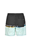 Fujin Pro Angler Short Mayo Anthracite Turquoise Small (S)