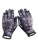 Fujin Pro Angler Winter Gloves Black Camo M/L