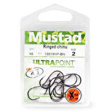 Mustad Eyed Chinu 10019NP-BN Olta İğnesi Standart-NO: 5-0 - 10LU