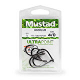 Mustad Olta İğnesi 10827 NPBN 5 li METALİK SİYAH-NO:5-0