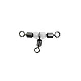Albastar Boncuklu Inox Üçlü Fırdöndü Standart-NO:5*6 - 10LU