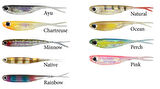 Berkley Powerbait Drop Shot Minnow Sahte Balığı CHARTREUSE-7.5CM - 6LI