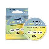 RYUJI FLUORO CARBON LEADER 25M, MİSİNA Standart-0,33