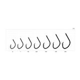 SASAME LIGHT CIRCLE TW F-401 BLACK N. İĞNE Standart-NO 3/0