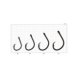 SASAME HEAVY CIRCLE ST F-414BLACK N. İĞNE Standart-5/0