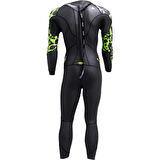 Cressi Kuwae Man Yüzücü Elbisesi BLACK/GREEN-2MM - NO:3 / M