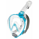 Cressi Baron Tam Yüz Maske CLEAR-PINK-S - M