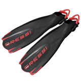 Cressi Maui Dalış Paleti BLACK - BLUE-M-L