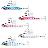 Storm Gomoku Trick Metal Sahte Balığı ZGS-5GR