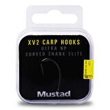 Mustad Carp XV2 Curve Shank Elite Olta İğnesi 60556NP Standart-NO:1 - 10LU
