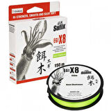 Sufix Egi x8 İp Misina NEON CHARTREUSE-0.128MM - 150M - 6.9KG