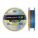 Albastar Violent 8x Pe Olta Misinası MULTICOLOR-0.18MM - 300MT - 18.00KG