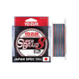 Yozuri Süper Braid 8X İp Misina MULTİCOLOR-0.19MM - 300MT - 12KG