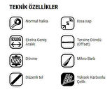 Vmc Olta İğnesi 7021NT 10lu PTFE (TEFLON)-NO:2