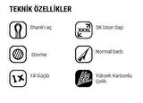 VMC Üçlü Olta İğnesi 9617PS PERMASTEEL-NO:2-0 - 5LI
