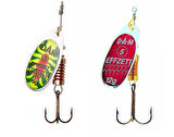 Dam Effzet Standard Spinner 3 gr #1 Kaşık Fire Shark