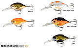Savage gear 3D Crucian Crank 3,4 cm 3,4 gr SR DR Sahte Balık Black Orange