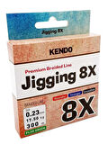 Kendo Jigging 8X Flash 300 mt Örgü İp (FLUO GREEN) 0,20mm