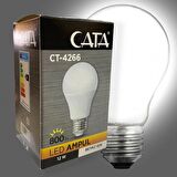 Cata CT-4266 12W 220V E27 Duylu Led Ampul Günışığı