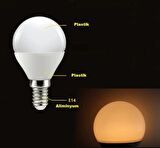 Cata CT-4233 6W 220V E14 Duylu Led Ampul Günışığı 5 Adet