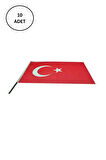 Vatan 30x45 cml Çitalı Ponje Türk Bayrağı 10  lu VAT.VT231