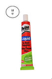 Pritt Sıvı Yapıştırıcı - 90g Tüp - Solventsiz 12 li